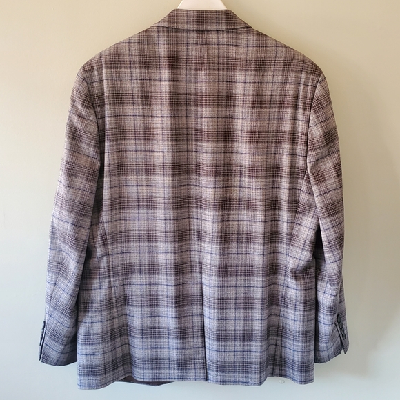 NWOT Lauren Ralph Lauren 42S Glen Plaid Lexington Ultraflex Old Money Blazer - Picture 9 of 13
